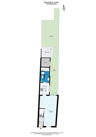 Floorplan - Pioenstraat 18, 2313 BM Leiden